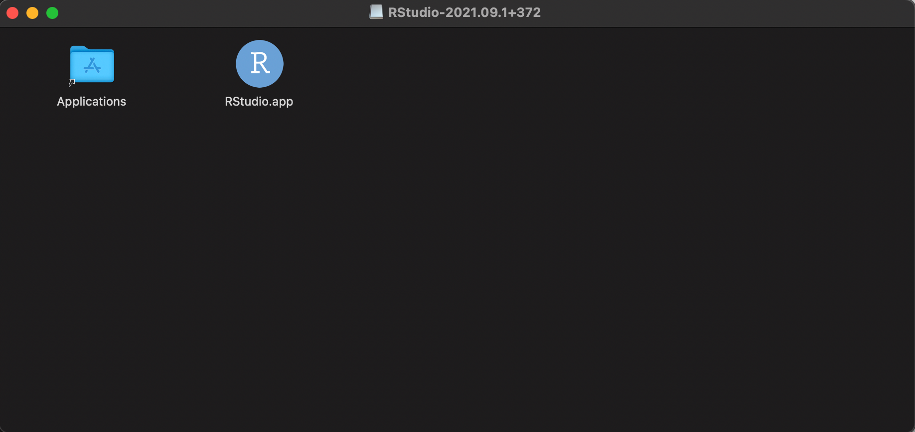 RStudioインストール